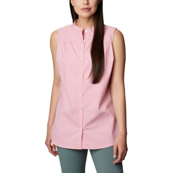 Columbia Cherry Creek Lane Sleeveless Tunic, Camiseta Sin Manga Rosas Claro Para Mujer | 568704-MVB